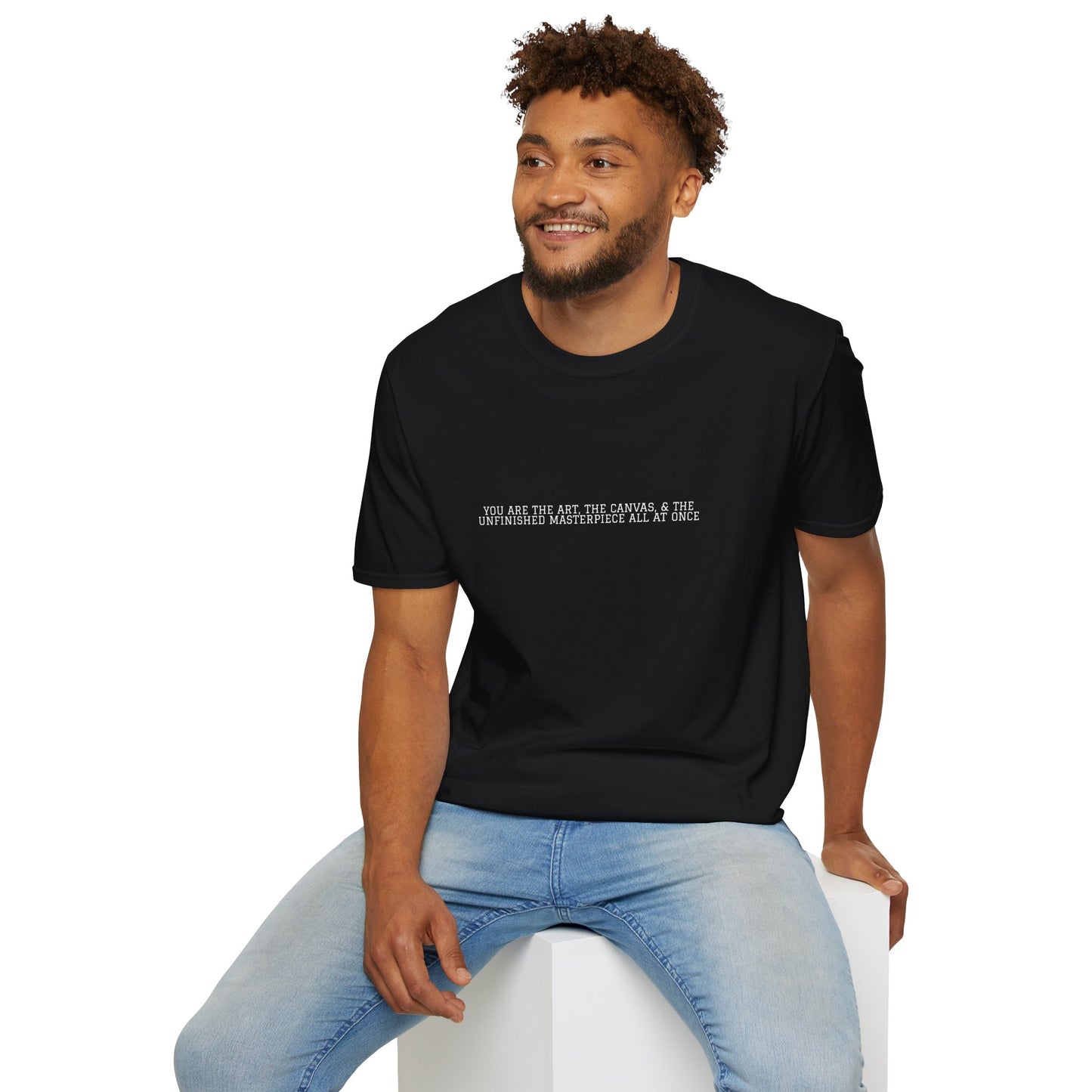 Inspirational Quote Unisex Softstyle T-Shirt