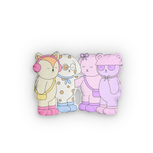 Custom Shaped Pillow- the crew