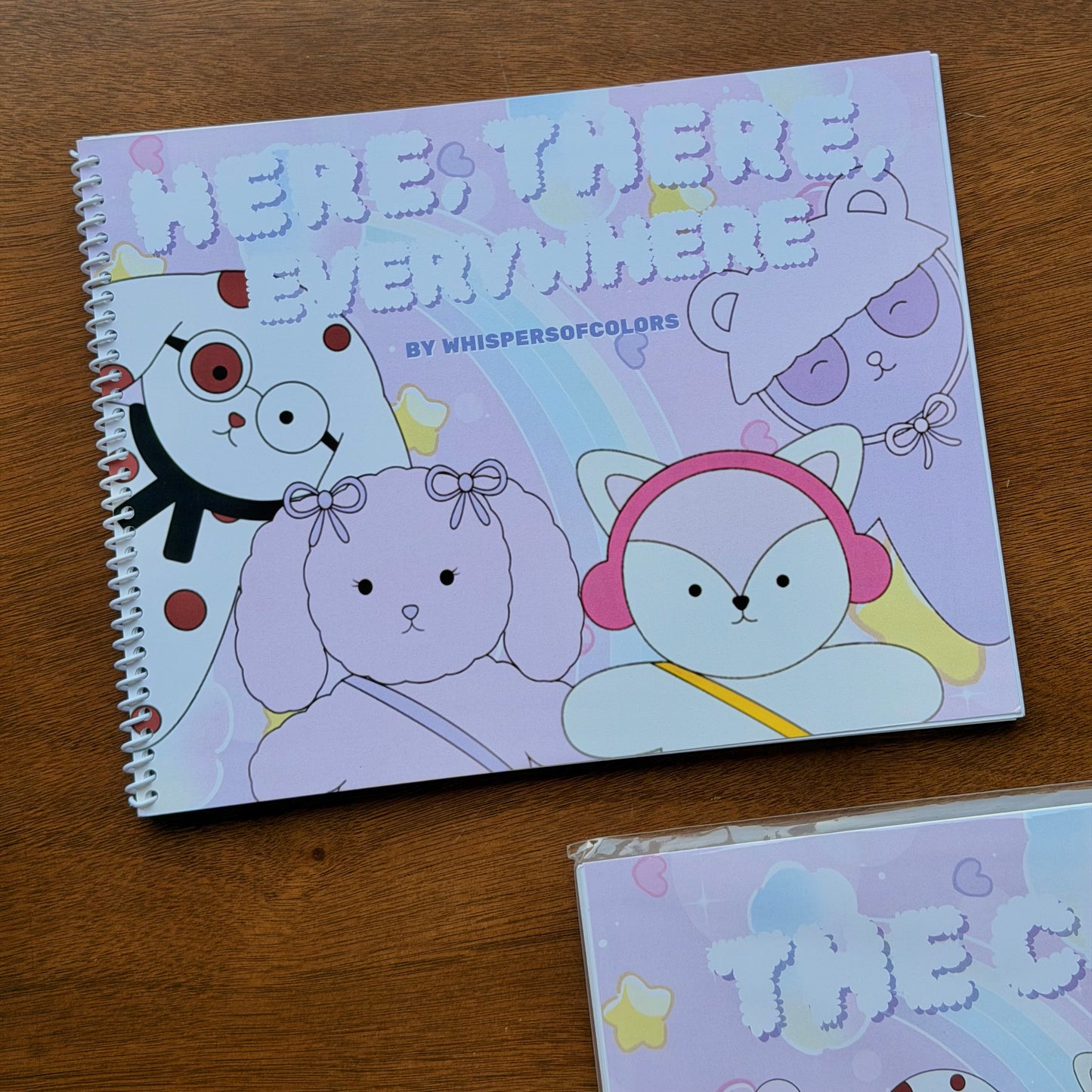 Here, there, everywhere ONLY coloring book.