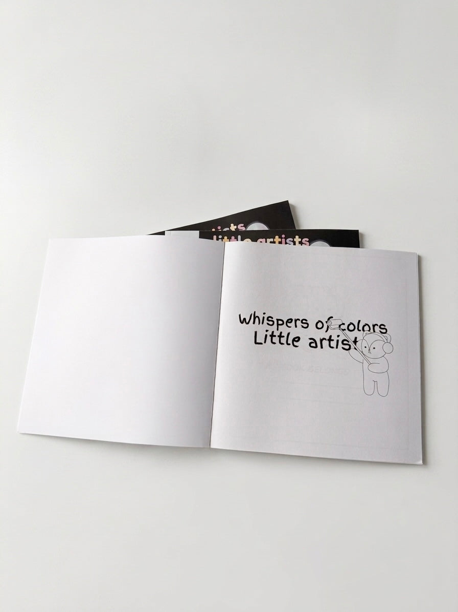 Little artists coloring book