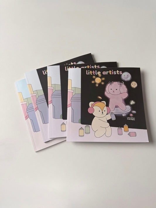 Little artists coloring book