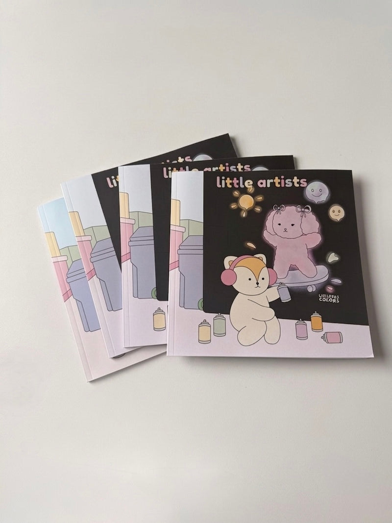 Little artists coloring book
